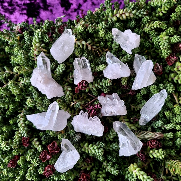 Clear Quartz Cluster - Picture 1 of 7